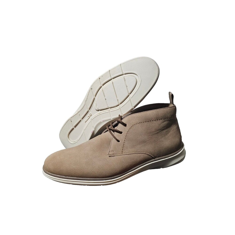 New Aldo Oakland Men’s Dress Sneakers Shoes Size 10 Bergen Gray Brown Style